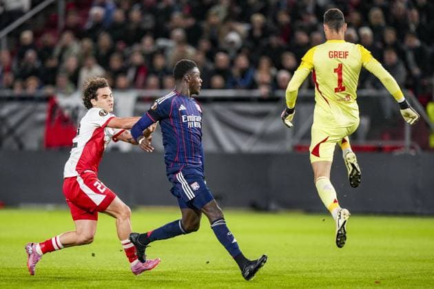 UTRECHT , 25-09-2025 , stadium Galgenwaard , season 2025 2026 , UEFA Europa League football , League phase Matchday 1 , match between FC Utrecht and Olympique Lyon , picture shows FC Utrecht player Miguel Rodriguez Utrecht - Olympique Lyon  x31193689x Copyright: