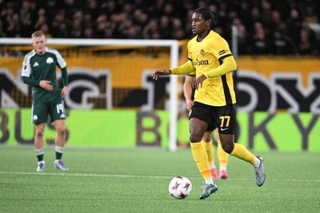 BERN, SWITZERLAND - SEPTEMBER 25: Joel Monteiro of Young Boys in action during the UEFA Europa League 2025 26 League Phase MD1 match between BSC Young Boys and Panathinaikos FC at Stadion Wankdorf on September 25, 2025 in Bern, Switzerland. Bern Stadion Wankdorf Bern Switzerland Copyright: xJustPictures.ch ManuelxWinterbergerx jp-en-EuSpIm-MWI_3599