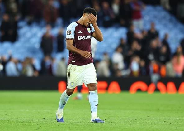 Ollie Watkins of Aston Villa reacts Aston Villa v Bologna, UEFA Europa League, Football, Villa Park, Birmingham, UK - 25 Sep 2025Birmingham Villa Park United Kingdom EDITORIAL USE ONLY No use with unauthorised audio, video, data, fixture lists, club league logos or live services. Online in-match use limited to 120 images, no video emulation. No use in betting, games or single club league player publications. Copyright: xMichaelxZemanek Shutterstockx 15498609y