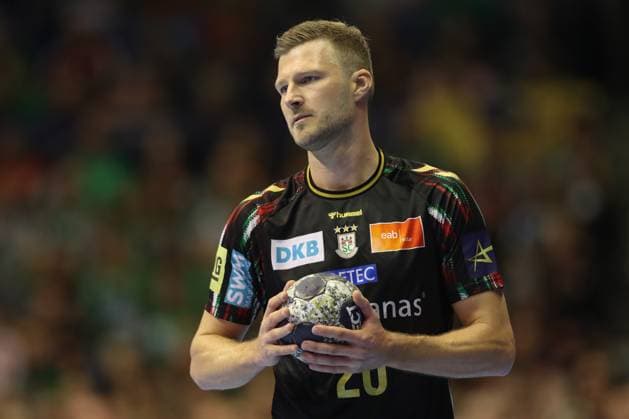 25.09.2025, xtgx, Handball, EHF Champions League, SC Magdeburg - Wisla Plock v.l. Philipp Weber (Magdeburg, 20) Magdeubrg