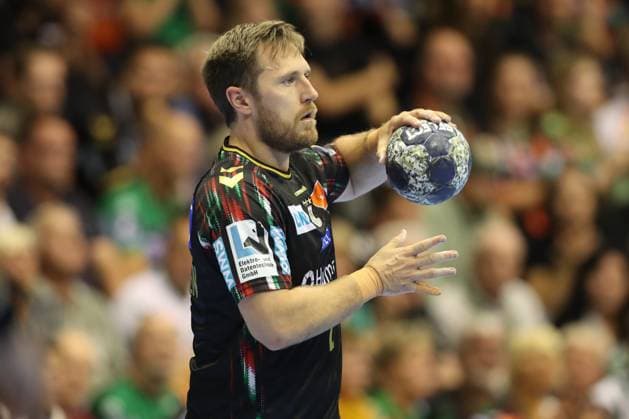 25.09.2025, xtgx, Handball, EHF Champions League, SC Magdeburg - Wisla Plock v.l. Albin Lagergren (Magdeburg, 21) Magdeubrg
