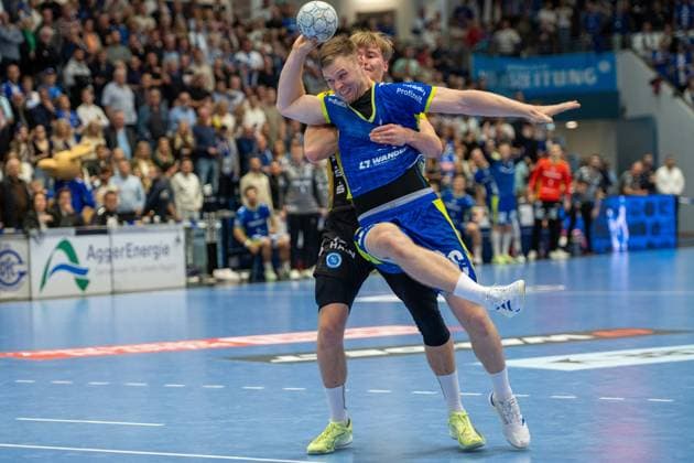 Kristjan HorÅ¾en, Kreislaufer, (VfL Gummersbach 27), VfL Gummersbach vs. TVB 1898 Stuttgart, Daikin Handball Bundesliga, Herren , 6. Spieltag, 25.09.2025 Gummersbach NRW Deutschland
