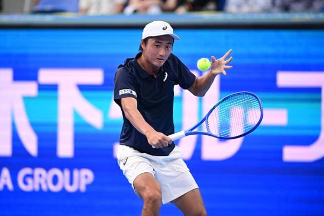Shintaro Mochizuki (JPN), SEPTEMBER 25, 2025 - Tennis : Kinoshita Group Japan Open Tennis Championships 2025 Men s Singles round of 32 at Ariake Coliseum, Tokyo, Japan. Noxthirdxpartyxsales  aflo_304737193