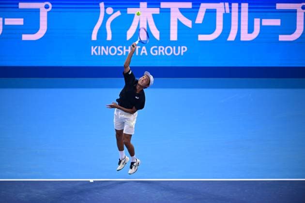 Shintaro Mochizuki (JPN), SEPTEMBER 25, 2025 - Tennis : Kinoshita Group Japan Open Tennis Championships 2025 Men s Singles round of 32 at Ariake Coliseum, Tokyo, Japan. Noxthirdxpartyxsales  aflo_304737201