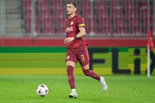 Salzburg, Österreich 25. September 2025: Europa League - 2025 2026 - RB Salzburg vs. FC Porto Im Bild: Aleksa Terzic (RB) Red Bull Arena