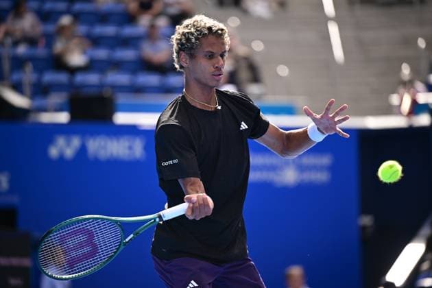 Gabriel Diallo (CAN), SEPTEMBER 25, 2025 - Tennis : Kinoshita Group Japan Open Tennis Championships 2025 Men s Singles round of 32 at Ariake Coliseum, Tokyo, Japan. Noxthirdxpartyxsales  aflo_304797498