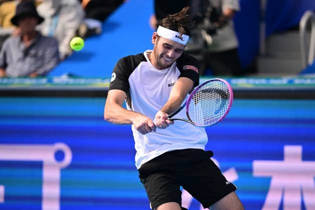 Taylor Fritz (USA), SEPTEMBER 25, 2025 - Tennis : Kinoshita Group Japan Open Tennis Championships 2025 Men s Singles round of 32 at Ariake Coliseum, Tokyo, Japan. Noxthirdxpartyxsales  aflo_304797504