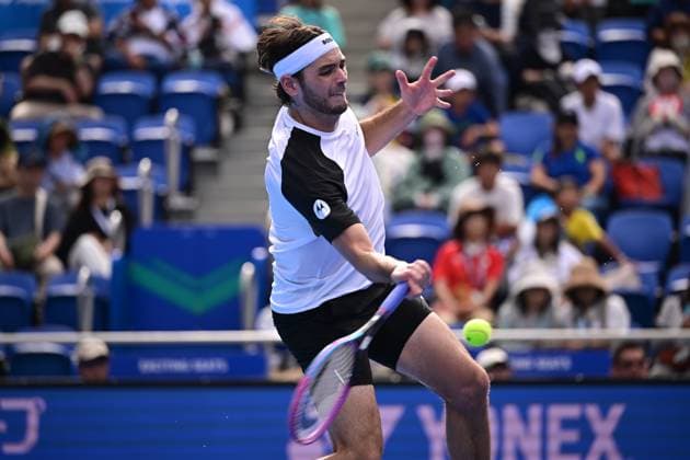 Taylor Fritz (USA), SEPTEMBER 25, 2025 - Tennis : Kinoshita Group Japan Open Tennis Championships 2025 Men s Singles round of 32 at Ariake Coliseum, Tokyo, Japan. Noxthirdxpartyxsales  aflo_304797505