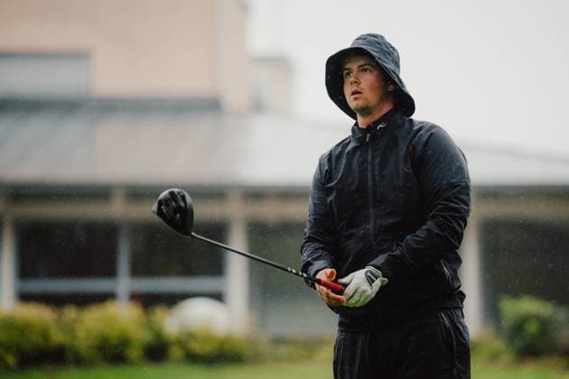 GOLF - DP World Tour Qualifying School EBREICHSDORF,AUSTRIA,26.SEP.25 - GOLF - DP World Tour Qualifying School, GC Schloss Ebreichsdorf. Image shows Jakob Lehner (AUT).  GEPAxpictures xAlexanderxSolc