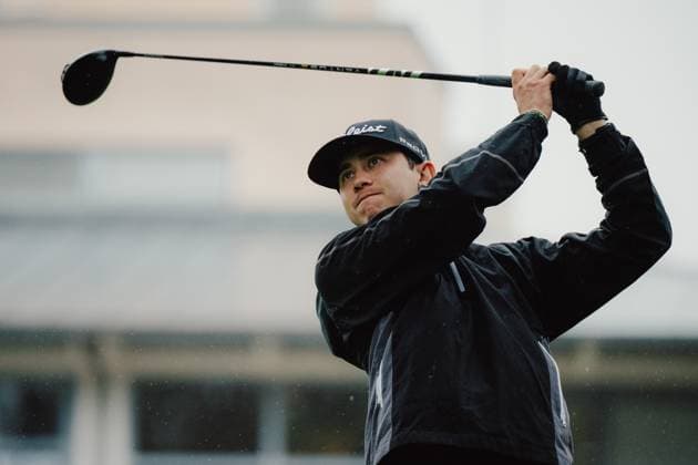 GOLF - DP World Tour Qualifying School EBREICHSDORF,AUSTRIA,26.SEP.25 - GOLF - DP World Tour Qualifying School, GC Schloss Ebreichsdorf. Image shows Jackson Moss (USA).  GEPAxpictures xAlexanderxSolc