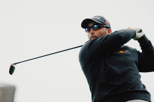 GOLF - DP World Tour Qualifying School EBREICHSDORF,AUSTRIA,26.SEP.25 - GOLF - DP World Tour Qualifying School, GC Schloss Ebreichsdorf. Image shows Mario Galiano Aguilar (ESP).  GEPAxpictures xAlexanderxSolc