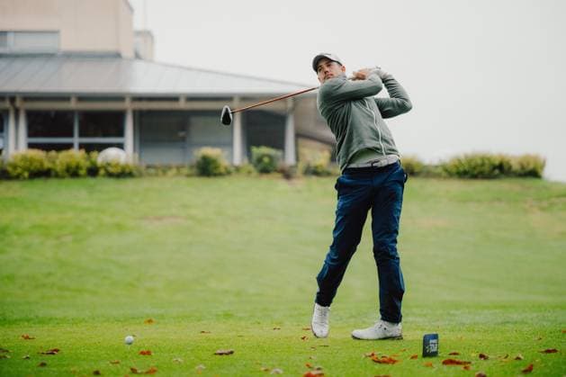 GOLF - DP World Tour Qualifying School EBREICHSDORF,AUSTRIA,26.SEP.25 - GOLF - DP World Tour Qualifying School, GC Schloss Ebreichsdorf. Image shows Timon Baltl (AUT).  GEPAxpictures xAlexanderxSolc