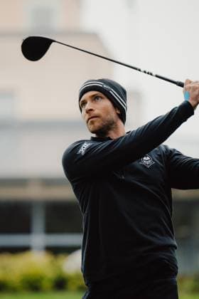 GOLF - DP World Tour Qualifying School EBREICHSDORF,AUSTRIA,26.SEP.25 - GOLF - DP World Tour Qualifying School, GC Schloss Ebreichsdorf. Image shows Felix Schrott (ITA).  GEPAxpictures xAlexanderxSolc