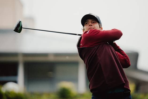 GOLF - DP World Tour Qualifying School EBREICHSDORF,AUSTRIA,26.SEP.25 - GOLF - DP World Tour Qualifying School, GC Schloss Ebreichsdorf. Image shows Edoardo Giletta (ITA).  GEPAxpictures xAlexanderxSolc