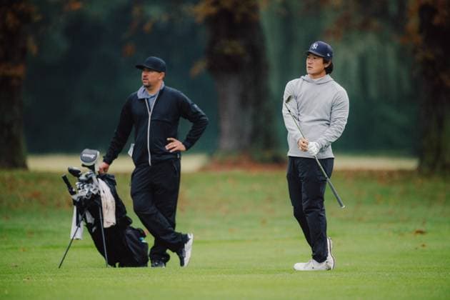 GOLF - DP World Tour Qualifying School EBREICHSDORF,AUSTRIA,26.SEP.25 - GOLF - DP World Tour Qualifying School, GC Schloss Ebreichsdorf. Image shows Joshua Lee (USA).  GEPAxpictures xAlexanderxSolc
