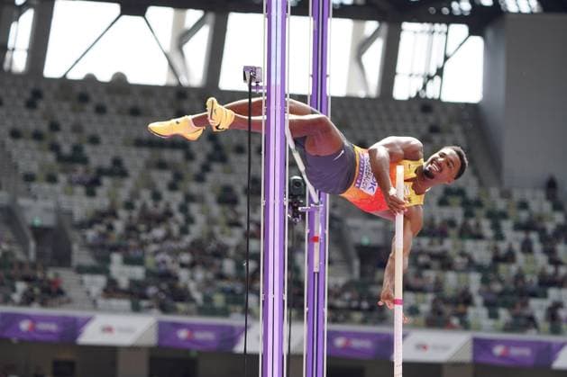 WM 2025 Tokio, World Athletics, Leichtathletik, athletics, Track and Field, World athletics Championships 2025 Tokyo , Leichtathletik WM 2025 Tokyo 13.09-21.09.2025, Tokyo Japan Zehnkampf Männer, Decathlon Men , Leo Neugebauer Deutschland *** World Championships 2025 Tokyo, World Athletics, athletics, athletics, Track and Field, World athletics Championships 2025 Tokyo , World Championships 2025 Tokyo 13 09 21 09 2025, Tokyo Japan Decathlon Men, Decathlon Men , Leo Neugebauer Germany
