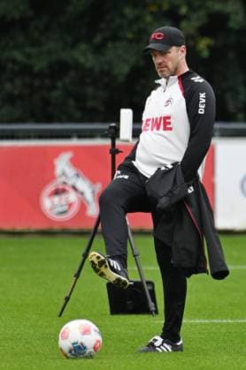 26.09.2025 , xophax, Fussball 1.Bundesliga, 1.FC Koeln 1.FC Köln Training Lukas Kwasniok (DFL DFB REGULATIONS PROHIBIT ANY USE OF PHOTOGRAPHS as IMAGE SEQUENCES and or QUASI-VIDEO) Koeln