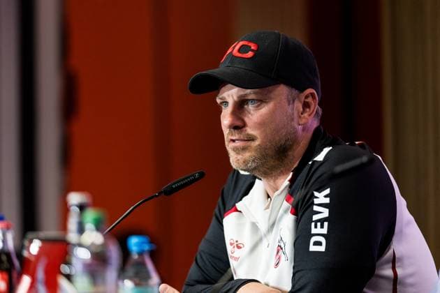 1. FC Köln Pressekonferenz; 26.09.2025 Lukas Kwasniok (Trainer 1. FC Köln) Pressekonferenz 1. FC Köln; RheinEnergiestadion, 26.09.2025 Copyright: xBEAUTIFULxSPORTS Wunderlx