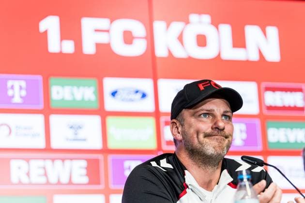 1. FC Köln Pressekonferenz; 26.09.2025 Lukas Kwasniok (Trainer 1. FC Köln) Pressekonferenz 1. FC Köln; RheinEnergiestadion, 26.09.2025 Copyright: xBEAUTIFULxSPORTS Wunderlx