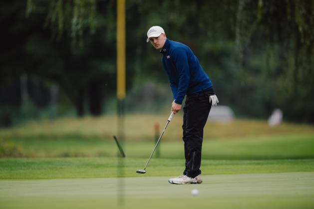 GOLF - DP World Tour Qualifying School EBREICHSDORF,AUSTRIA,26.SEP.25 - GOLF - DP World Tour Qualifying School, GC Schloss Ebreichsdorf. Image shows Florian Schweighofer (AUT).  GEPAxpictures xAlexanderxSolc