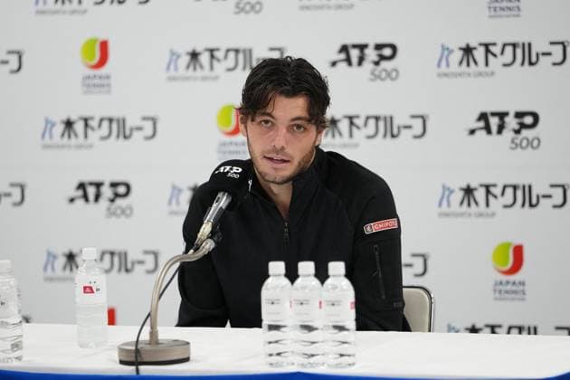 TENNIS - Internazionali di Tennis - Kinoshita Group Japan Open Tennis Championships 2025 USA s Taylor Fritz post match press conference, PK, Pressekonferenz after defeating Portugal s Nuno Borges in Men s singles 2nd round match in Japan open tennis tournament ATP500 2025 at Ariake Tennis stadium in Tokyo, Japan on September 26, 2025 Tokyo Japan  Copyright: xIPAxSport ABACAx