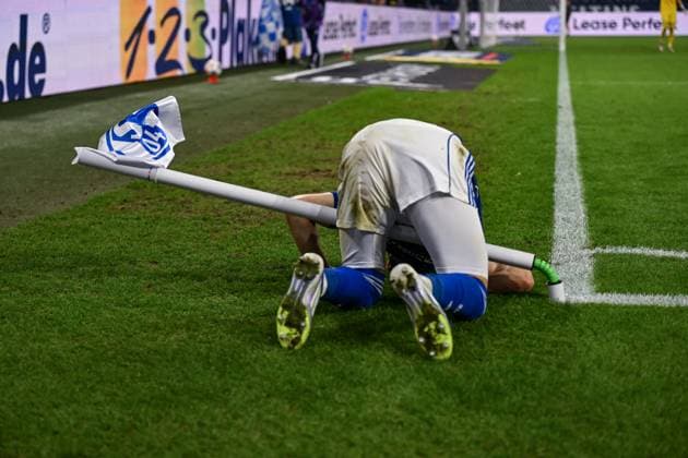 26.09.2025, Fussball, 2. Bundesliga, Saison 2025 2026, 7. Spieltag, FC Schalke 04 - SpVgg Greuther Fürth, Soufiane El-Faouzi (FC Schalke 04) xRHR-FOTO YYx Copyright: KROEGER RHR-FOTOx RHR-FOTO YY
