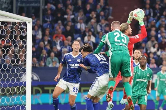 Loris Karius (FC Schalke 04) beim Spiel der 2. Bundesliga (Saison 2025 26) FC Schalke 04 - Greuther Fürth Copyright: Thomas Pakusch