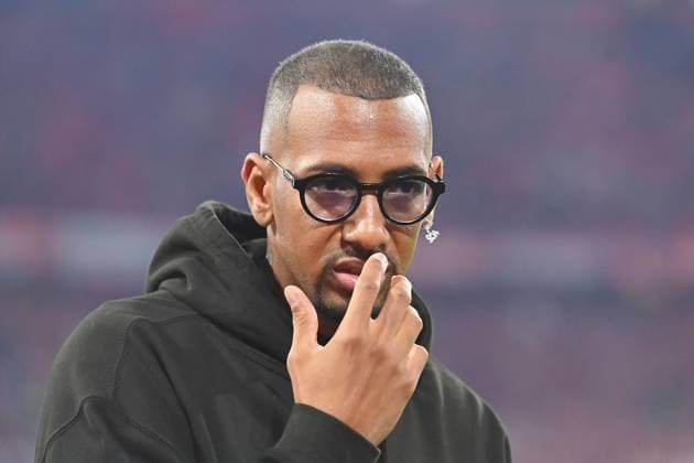 Jerome BOATENG, Einzelbild,angeschnittenes Einzelmotiv,Portraet,Portrait,Porträt. Fussball 1. Bundesliga Saison 2025 2026, 5.Spieltag, Spieltag05 FC Bayern Muenchen - SV Werder Bremen am 26.09.2025 , A L L I A N Z A R E N A.
