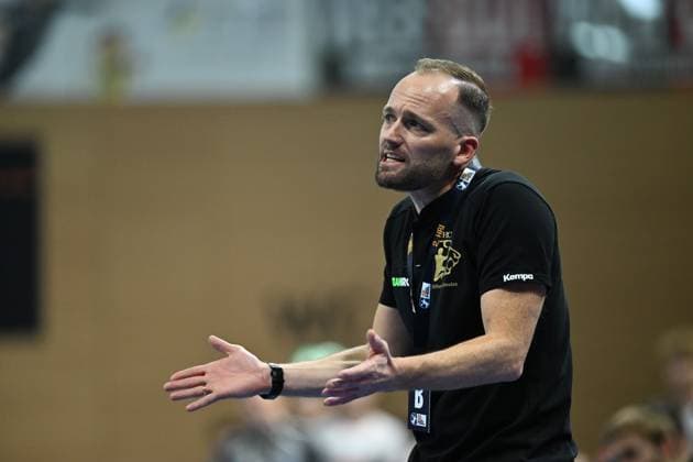 Andre Haber (Cheftrainer HC Elbflorenz) HC Elbflorenz 2006 vs. VfL Luebeck Schwartau, 2. Handball Bundesliga Herren, Spielzeit 2025 2026, 26.09.2025 HC Elbflorenz 2006 vs. VfL Luebeck Schwartau, 2. Handball Bundesliga Herren, Spielzeit 2025 2026, 26.09.2025 Dresden Copyright: xEibner-Pressefoto xHoepnerx EP_PHR