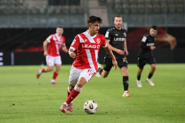 19 Jannis Boziaris (Energie Cottbus) Fussball 3. Liga 2025 2026 FC Energie Cottbus - VfB Stuttgart II