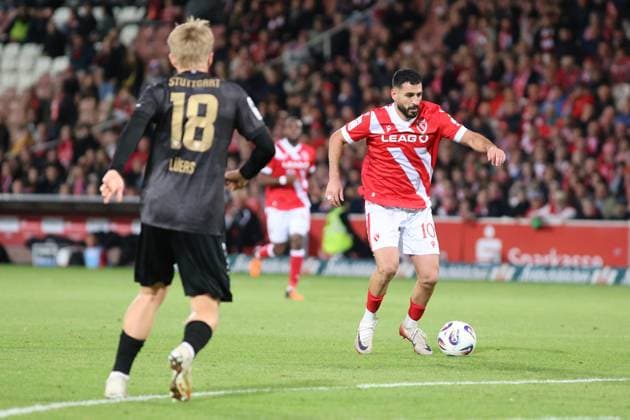 10 Tolcay Cigerci (Energie Cottbus) Fussball 3. Liga 2025 2026 FC Energie Cottbus - VfB Stuttgart II