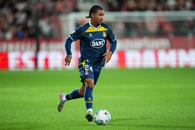 ESP: Girona FC v RCD Espanyol . Liga match 2025-2026, Date 7 Thyrhys Dolan of RCD Espanyol during the La Liga match 2025-2026, date 7 between Girona FC and RCD Espanyol played at Montilivi Stadium on September 26, 2025 in Girona, Spain. kpng Copyright: xBaguxBlancox xPRESSINx PS_240926_GIR_ESP_2526_006