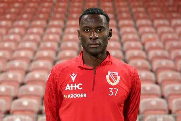 Merveille Biankadi; FC Energie Cottbus; 3.Liga, Porträttermin 2025 2026 Fussball 3. Liga 2025 2026 Offizieller Portraitermin FC Energie Cottbus