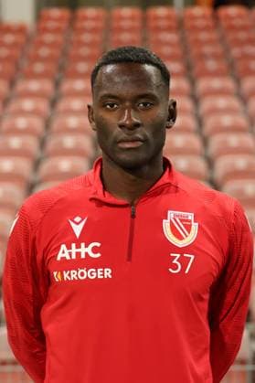 Merveille Biankadi; FC Energie Cottbus; 3.Liga, Porträttermin 2025 2026 Fussball 3. Liga 2025 2026 Offizieller Portraitermin FC Energie Cottbus