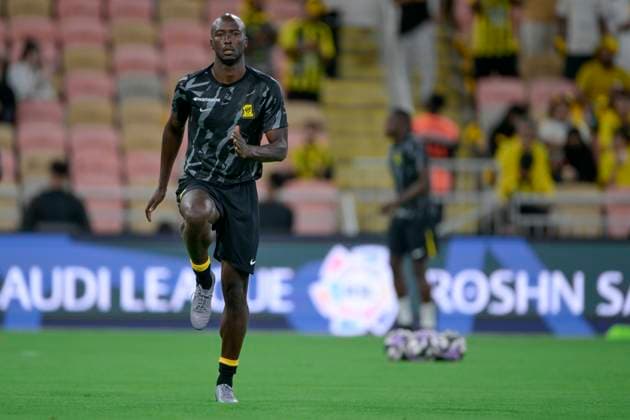 JEDDAH, SAUDI ARABIA - SEPTEMBER 26: Danilo Pereira warming up during the Saudi Pro League match between Al Ittihad and Al Nassr at King Abdullah Sports City on September 26, 2025 in Jeddah, Saudi Arabia. (Photo by Khalid Alhaj) SPO  Copyright: xKhalidxAlhaj