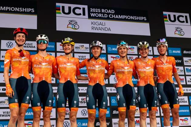 2025 UCI Road World Championships Kigali Rwanda 2025 UCI Road World Championships Kigali Rwanda - Women Elite Road Race - Kigali - Kigali 164,6 km - 27 09 2025 - Netherlands - photo Luca Bettini SprintCyclingAgency 2025 Kigali Rwanda  Copyright: xLucaxBettinix xSprintcyclingagencyx