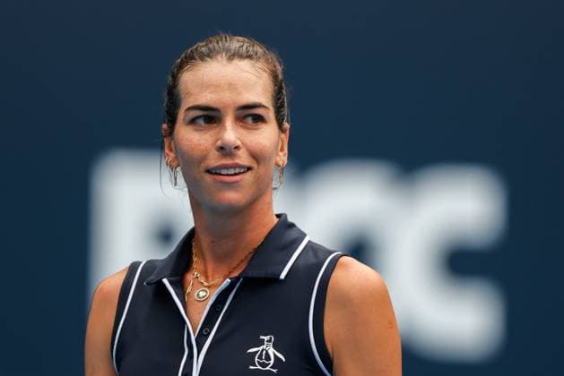 BEIJING, CHINA - SEPTEMBER 27: Ajla Tomljanovic of Australia competes in the Women s Singles Round of 64 match against Jessica Pegula of the United States on day 6 of the 2025 China Open at National Tennis Center on September 27, 2025 in Beijing, China.  Copyright: xVCGx 111593524434