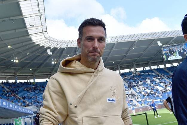 27.09.2025, xhbx, Fussball 2.Bundesliga, Karlsruher SC - 1.FC Magdeburg v.l. Trainer Christian Eichner (Karlsruher SC KSC) (DFL DFB REGULATIONS PROHIBIT ANY USE OF PHOTOGRAPHS as IMAGE SEQUENCES and or QUASI-VIDEO) Karlsruhe