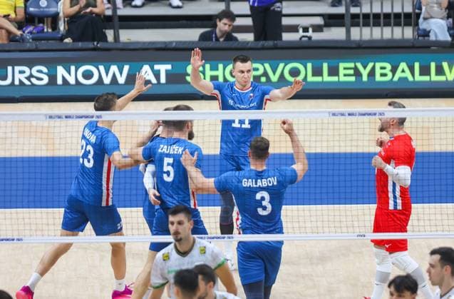 2025.09.27 Pasay City Manila siatkowka mezczyn Mistrzostwa Swiata FIVB 2025 Czechy - Bulgaria N z FIVB Men s World Championship, WM, Weltmeisterschaft 2025 Czechia - Bulgary semi finals polfinal radosc zwyciestwo winner win kibice doping Foto Szymon Gorski PressFocus 2025.09.27 Pasay City Manila volleyball men FIVB Men s World Championship 2025 Czechy - Bulgaria FIVB Men s World Championship 2025 Czechia - Bulgary semi finals polfinal radosc zwyciestwo winner win kibice doping Credit: Szymon Gorski PressFocus NEWSPIX.PL --- newspix.pl 