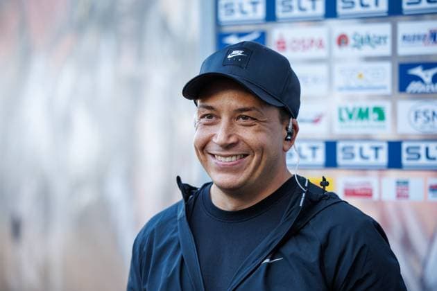 Trainer Samir Ferchichi (Havelse) ; GER, FC Hansa Rostock vs. TSV Havelse, Fußball, Männer, 3. Liga, 08.Spieltag, Spielzeit 2025 2026, 27.09.2025 Rostock Ostseestadion Mecklenburg - Vorpommern Deutschland