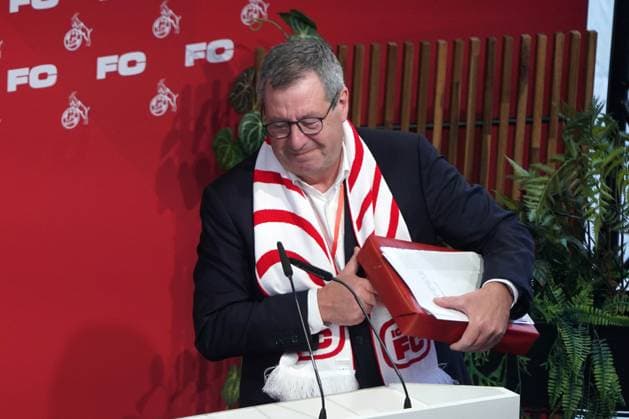 Fussball, FC Köln Jahresmitgliedjahreshauptversammlung, Dr Werner Wolf,
