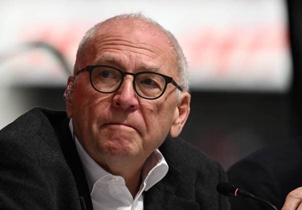27.09.2025 , xophax, Fussball 1.Bundesliga, 1.FC Koeln Mitgliederversammlung , Präsidentenwahl. Rhein Energie Stadion Jahreshauptversammlung am Samstag den 27.09.2025. 1.FC Köln Michael Vesper (DFL DFB REGULATIONS PROHIBIT ANY USE OF PHOTOGRAPHS as IMAGE SEQUENCES and or QUASI-VIDEO) Koeln