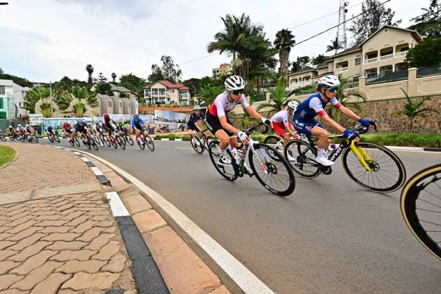 CALUORI Ginia Women Elite Road Race Ruanda 2025 CALUORI Ginia Schweiz Straßenrennen Frauen Women Elite Road Race One day race, Kigali, (164.6km) UCI-Straßenweltmeisterschaften 2025 in Kigali Ruanda. 2025 UCI Road World Championships Kigali Rwanda 26.09.2025