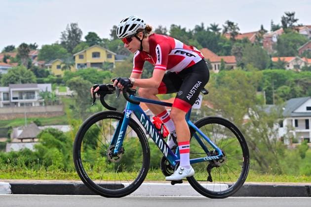 SCHREMPF Carina Women Elite Road Race Ruanda 2025 SCHREMPF Carina Österreich, Austria Straßenrennen Frauen Women Elite Road Race One day race, Kigali, (164.6km) UCI-Straßenweltmeisterschaften 2025 in Kigali Ruanda. 2025 UCI Road World Championships Kigali Rwanda 26.09.2025