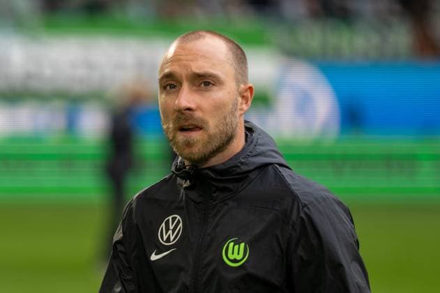 Deutschland: Fussball 1. Bundesliga, 6. Spieltag 2025 2026, VfL Wolfsburg-RB Leipzig am 27.09.2025 in Wolfsburg (Volkswagen-Arena): Christian Eriksen (VfL Wolfsburg 24) Copyright: xSvenxHeidmannx