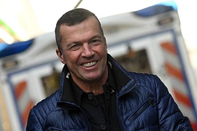 27.09.2025, xjhx, Fussball 1.Bundesliga, Borussia Moenchengladbach - Eintracht Frankfurt v.l. TV-Experte Lothar Matthäus (DFL DFB REGULATIONS PROHIBIT ANY USE OF PHOTOGRAPHS as IMAGE SEQUENCES and or QUASI-VIDEO) Moenchengladbach