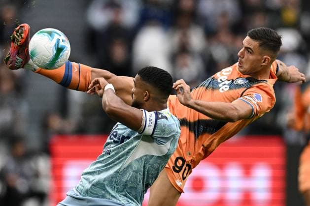 Sport Bilder des Tages Db Torino 27 09 2025 - campionato di calcio serie A Juventus-Atalanta foto Daniele Buffa Image nella foto: Nikola Krstovic-Gleison Bremer 