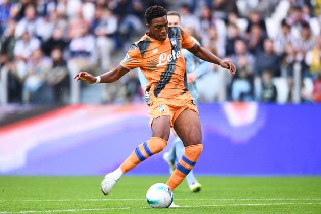 2025-09-27 Juventus FC v Atalanta BC - Serie A TURIN, ITALY - SEPTEMBER 27: Honest Ahanor of Atalanta BC in action during the Serie A match between Juventus FC and Atalanta BC at Allianz Stadium on September 27, 2025 in Turin, Italy. (Photo by Alberto Gandolfo BSR Agency) Turin Italy Content not available for redistribution in The Netherlands directly or indirectly through any third parties. Copyright: xBSRxAgencyx