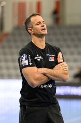 Flohr, Matthias (Trainer, HBW Balingen-Weilstetten) GER, Bayern, HSC 2000 Coburg gegen HBW Balingen-Weilstetten, 2. Handball Bundesliga, Handball, 5.Spieltag, Saison 2025 2026, 19.30 Uhr, Samstag, 27.09.2025 GER, Bayern, HSC 2000 Coburg gegen HBW Balingen-Weilstetten, 2. Handball Bundesliga, Handball, 5.Spieltag, Saison 2025 2026, 19.30 Uhr, Samstag, 27.09.2025 Coburg Copyright: xEibner-Pressefoto MartinxHerbstx EP_MHT