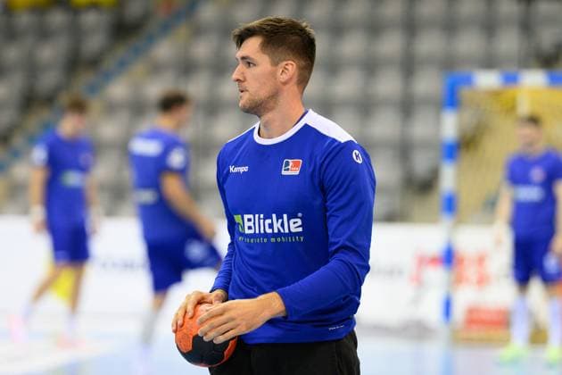 Kornecki, Mateusz (TW, HBW Balingen-Weilstetten, 1), vor dem Spiel. GER, Bayern, HSC 2000 Coburg gegen HBW Balingen-Weilstetten, 2. Handball Bundesliga, Handball, 5.Spieltag, Saison 2025 2026, 19.30 Uhr, Samstag, 27.09.2025 GER, Bayern, HSC 2000 Coburg gegen HBW Balingen-Weilstetten, 2. Handball Bundesliga, Handball, 5.Spieltag, Saison 2025 2026, 19.30 Uhr, Samstag, 27.09.2025 Coburg Copyright: xEibner-Pressefoto MartinxHerbstx EP_MHT